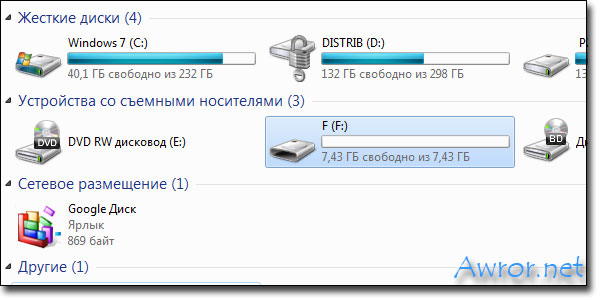 Как форматировать USB флешку